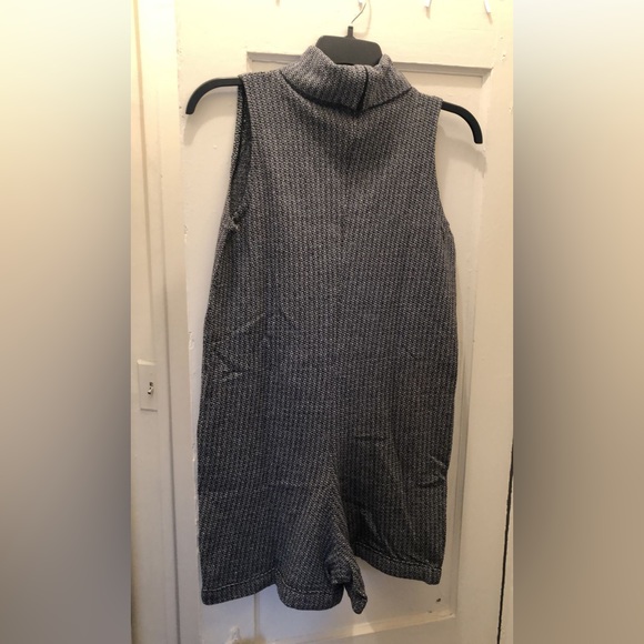 Zara turtle neck black romper size L - Picture 4 of 4